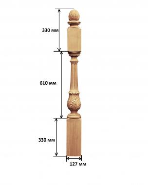 Pillar (ST_0378) 3D model for CNC machine